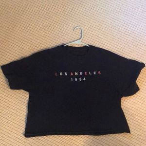 Los Angelos 1984 John Galt Oversized Cropp…